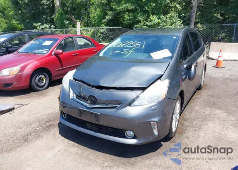 2012 Toyota Prius V Five из США, поврежденный, VIN JTDZN3EU4C3077074